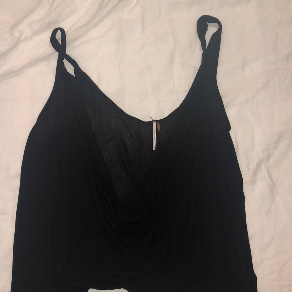 V neck free people tank
